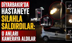 Diyarbakır'da Hastaneye Silahla Saldırdılar: O Anları Kameraya Aldılar