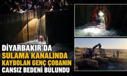 Diyarbakır'da Sulama Kanalında Kaybolan Genç Çobanın Cansız Bedeni Bulundu