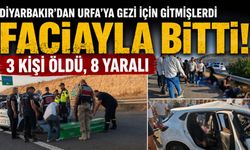 Gezi Dönüşü Feci Kaza! Aralarında Diyarbakırlılarında Olduğu Kazada 3 Kişi Öldü, 8 Yaralı
