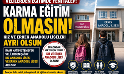 Karma Eğitime Karşı Çağrı: "Kız ve Erkek Anadolu Liseleri Ayrı Olsun"