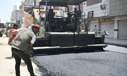 Bismil Dicle Caddesi'nde Asfalt Seferberliği Başladı