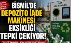 Bismil'de Depozito İade Makinesi Eksikliği Tepki Çekiyor