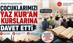 Diyanet'ten yaz Kur'an kurslarına davet: "Çocuklarımızı Kur'an'la buluşturalım"