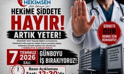 Diyarbakır'da hekime şiddet tepkisi: Hekimler 7 Temmuz'da iş bırakacak