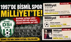 1997'de Bismil DSİ'nin futbol heyecanı: Milliyet arşivlerinde üst üste üç hafta yer aldı