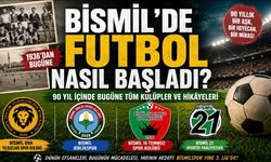 Bismil’de Futbol Nasıl Başladı? 90 Yıllık Serüven: Dünden Bugüne Tüm Kulüpler ve Hikâyeleri  Yazı Dizisi 1-
