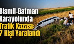 Bismil-Batman Karayolunda Trafik Kazası: 7 Kişi Yaralandı