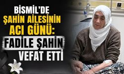 Bismil’de Şahin Ailesinin Acı Günü: Fadile Şahin Vefat Etti
