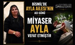 Bismil'de Ayla Ailesi'nin acı günü: Miyaser Ayla vefat etmiştir