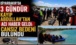 Diyarbakır'da Kayıp Abdullah'ın Cansız Bedeni Bulundu