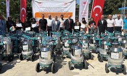 İki Dev Proje Kapsamında Üreticilere 109 Süt Sağım Makinesi Dağıtıldı