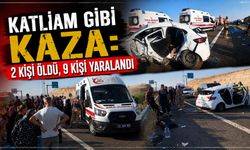 Kara Yolunda Feci Kaza: 2 Kişi Öldü, 9 Kişi Yaralandı