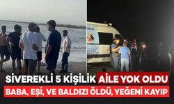 Siverekli Aile Yok Oldu! Denize Giren 5 Kişilik Aile Dalgalara Kapıldı: 3 Kişi Öldü, Diğeri ise Kayıp