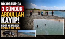 Diyarbakır'da 3 Gündür Abdullah Kayıp! Nehir Kenarında Eşyaları Bulundu