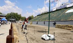 Gaziantep'te Atlı Okçuluk Yarı Final Coşkusu