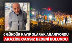 6 Gündür Kayıp Olarak Aranıyordu, Arazide Ölü Bulundu
