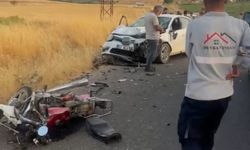 Mardin’de otomobil ile motosiklet çarpıştı: 2 can kaybı