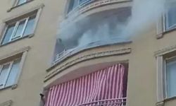 Siirt’te piknik tüpü patladı, balkon hasar gördü