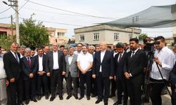 Kesmetepe’de cami için ilk harç döküldü