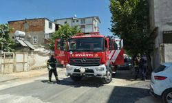 Çamaşır makinesinden çıkan yangın paniğe neden oldu