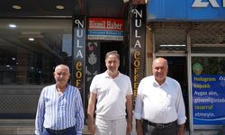 Dünya şampiyonu Hacı Arap Yaman’dan Bismil Haber’e ziyaret