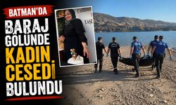 Batman'da baraj gölünde kadın cesedi bulundu