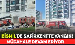 Bismil Safirkent'te Yangın: Müdahale Devam Ediyor