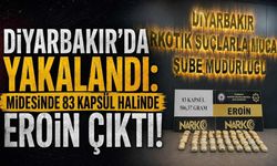 Diyarbakır’da Yakalandı: Midesinde 83 Kapsül Halinde Eroin Çıktı
