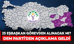 DEM Parti’de 25 eşbaşkan daha görevden alınacak mı? Partiden açıklama..