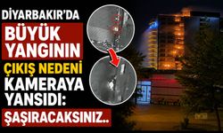 Diyarbakır'da büyük yangının çıkış nedeni kameraya yansıdı: Şaşıracaksınız..