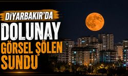 Diyarbakır’da Dolunay Görsel Şölen Sundu