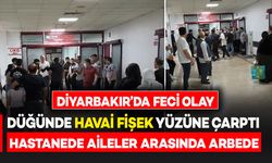 Diyarbakır'da Düğünde Ateşlediği Havai Fişek Yüzüne Çarptı: Hastanede Yakınları Arasında Arbede Yaşandı
