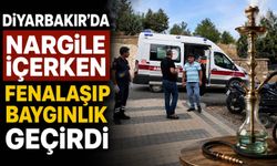 Diyarbakır’da nargile içerken fenalaşıp baygınlık geçirdi
