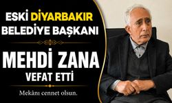 Eski Diyarbakır Belediye Başkanı Mehdi Zana vefat etti