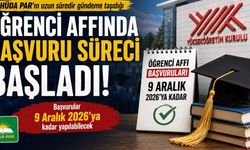 HÜDA PAR’ın uzun süredir gündeme taşıdığı öğrenci affında başvuru süreci başladı