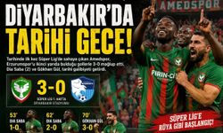 Amedspor Süper Lig’e fırtına gibi başladı: Erzurumspor karşısında 3 gol
