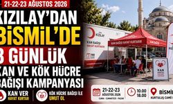 Kızılay’dan Bismil’de 3 Günlük Kan ve Kök Hücre Bağışı Kampanyası