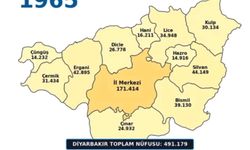 Diyarbakır’ın nüfusu 60 yılda yaklaşık 4 katına çıktı: Büyüme merkezde yoğunlaştı