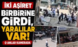 İki aşiret birbirine girdi, yaralılar var: O anlar kamerada