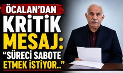 Öcalan’dan kritik mesaj: "Süreci sabote etmek istiyor.."