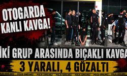 Otogarda İki Grup Arasında Bıçaklı Kavga: 3 Yaralı, 4 Gözaltı