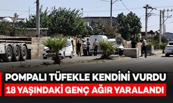Pompalı tüfekle oynarken kendini vurdu: 18 yaşındaki genç ağır yaralandı