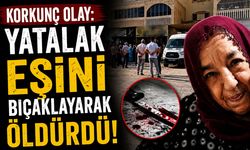 Korkunç olay: Yatalak eşini bıçaklayarak öldürdü