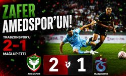 Zafer Amedspor’un: Trabzonspor’u 2-1 mağlup etti