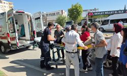 Yaya geçidinde otomobilin çarptığı kadın yaralandı