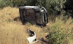 Direksiyon Hakimiyetini Kaybeden Sürücünün Otomobili Devrildi