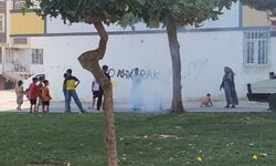 Sokakta koltuğu ateşe verdiler, söndürmeye çalıştılar