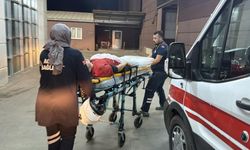 Kontrolden Çıkan Motosiklet Devrildi: Sürücü Yaralandı