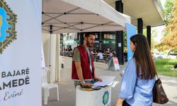 Dicle Üniversitesi’nde öğrencilere "Hoş geldin" standı