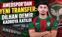 Amedspor’dan Yeni Transfer: Dilhan Demir Kadroya Katıldı